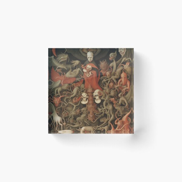 Item preview, The Denizens of Hell  - after Hieronymus Bosch designed and sold by Vintage Designs +.