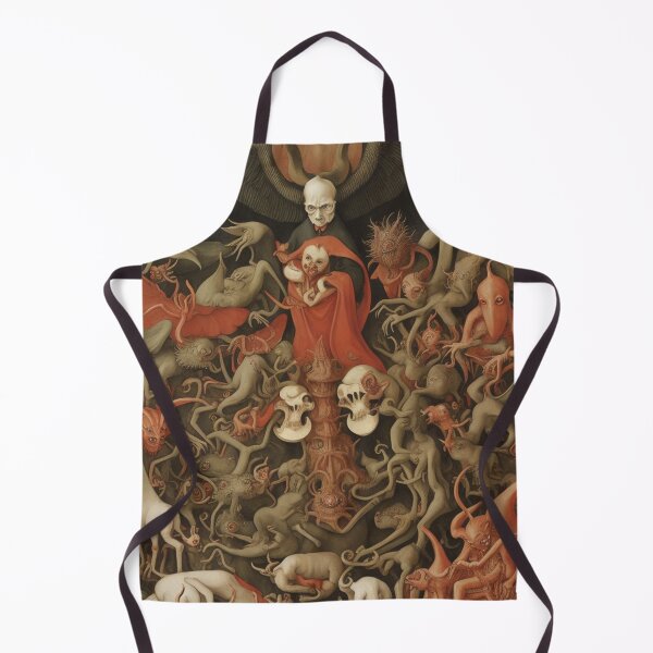 Item preview, The Denizens of Hell - after Hieronymus Bosch designed and sold by Vintage Designs +.