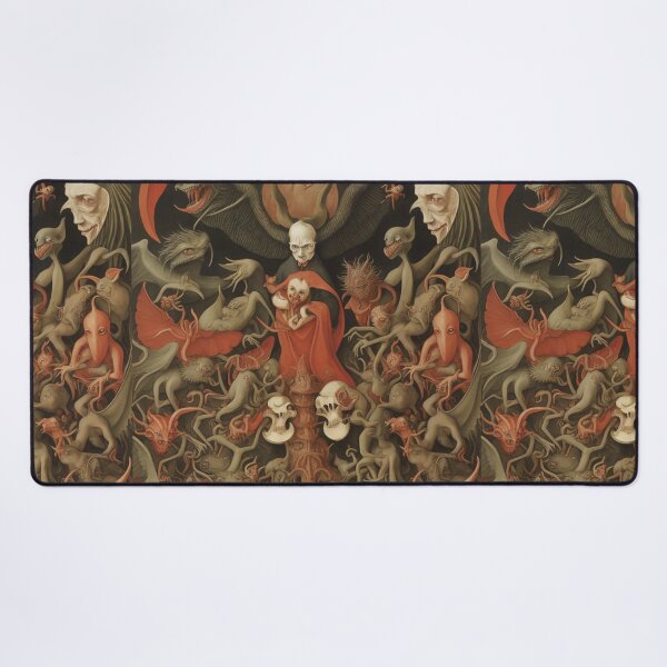 Item preview, The Denizens of Hell - after Hieronymus Bosch designed and sold by Vintage Designs +.