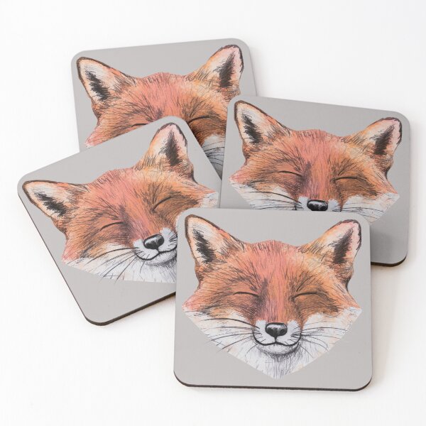 Item preview, happy fox designed and sold by kasumidesign.