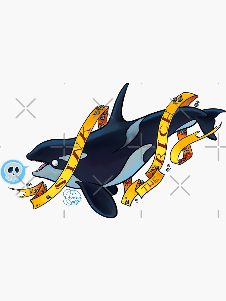 Hungry Orca Avatar Accessory