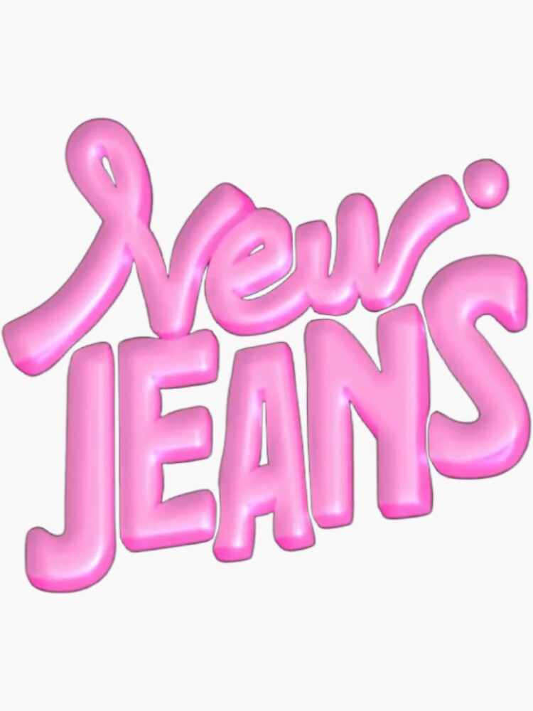 NewJeans Logo - Vinyl Decal Sticker - water resistant, high quality, long  lasting