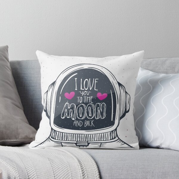 Item preview, I love you to the Moon and Back Space Valentine designed and sold by Kravets.
