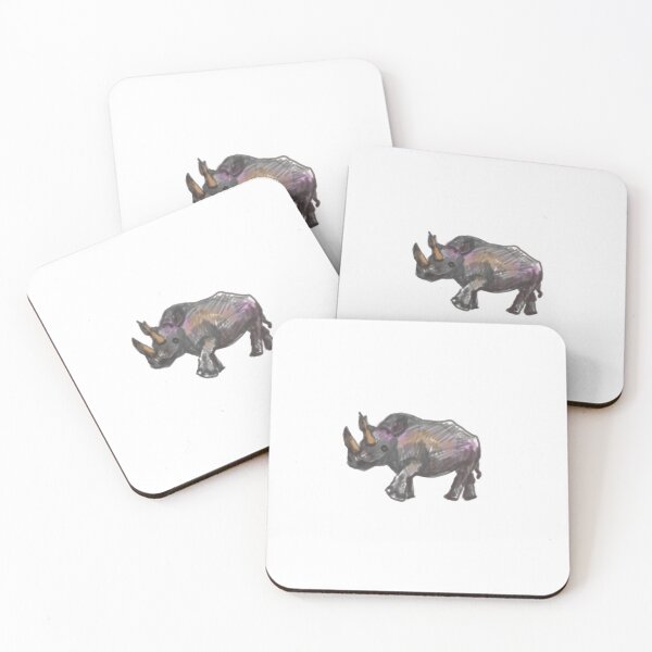 Item preview, Black Rhinoceros designed and sold by ToZoodle.