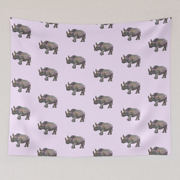 Item preview, Black Rhinoceros designed and sold by ToZoodle.