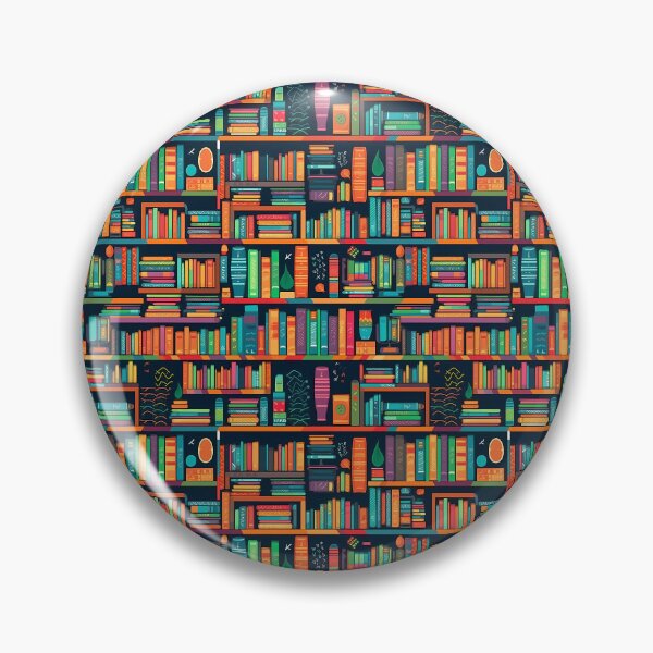 Item preview, Colorful library of dreams - reading paradise for bookworms designed and sold by Pixelboys.