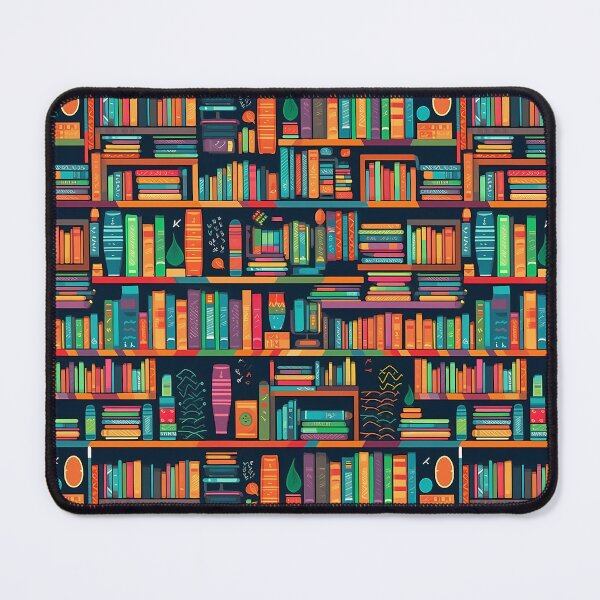 Item preview, Colorful library of dreams - reading paradise for bookworms designed and sold by Pixelboys.