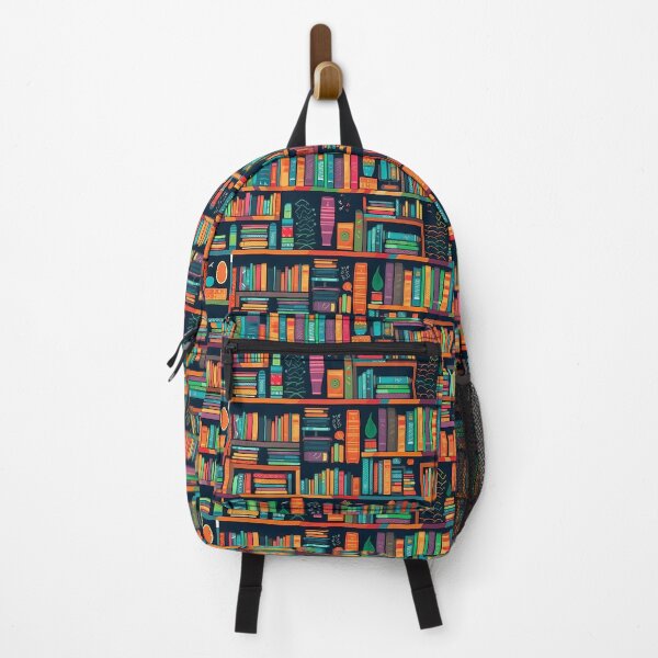 Item preview, Colorful library of dreams - reading paradise for bookworms designed and sold by Pixelboys.