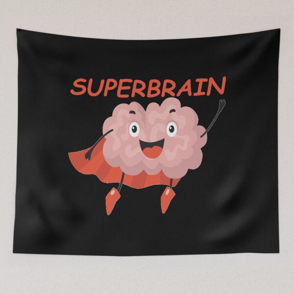 Artikelvorschau, Superbrain rettet die Nerds entworfen und verkauft von GersoHarris.