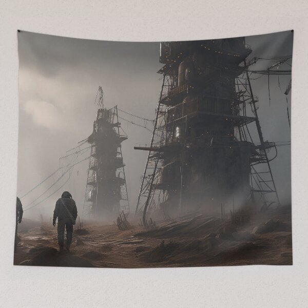Item preview, The post apocalypse 18 designed and sold by coolArtGermany.