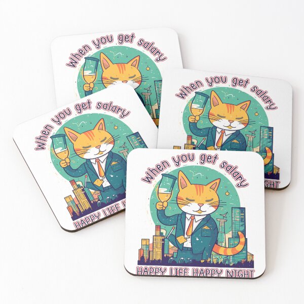 Item preview, when you get salary  designed and sold by YokeBearStudio.