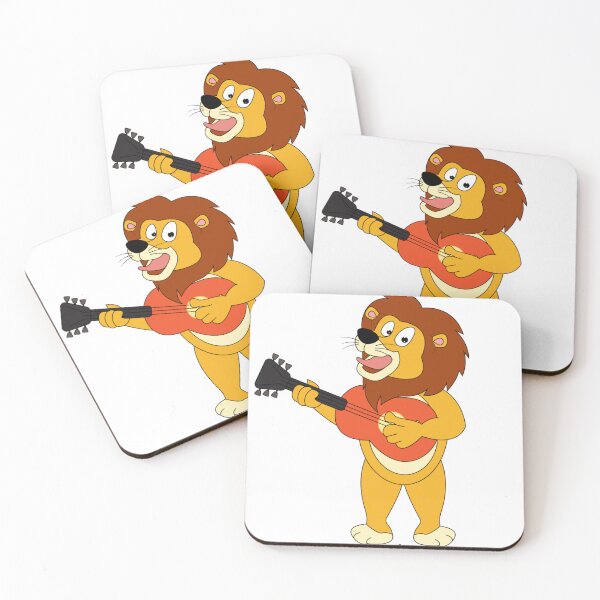 Item preview, Animal Playing Instrument Lion Plays The Guitar designed and sold by ELOgift.