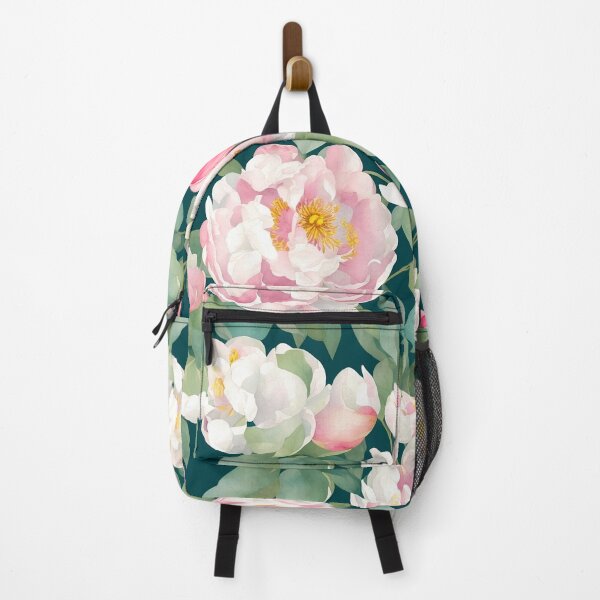Artikelvorschau, Aquarell Paeonia lactiflora Blumen entworfen und verkauft von ohmdesignart.