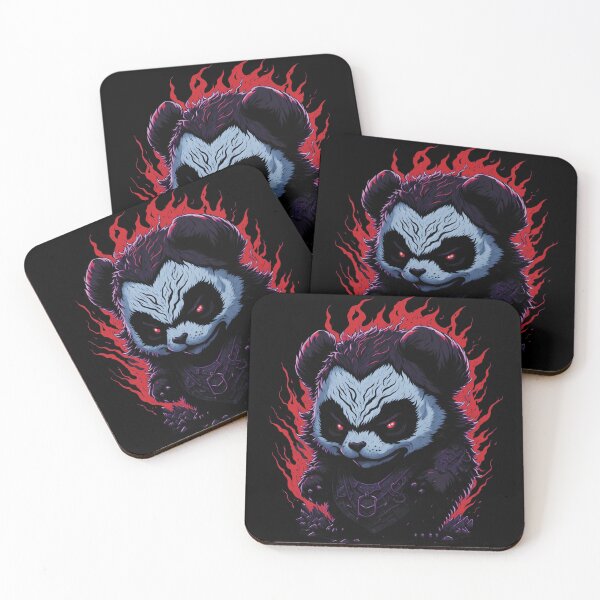 Item preview, Dark Demon Panda Drawing designed and sold by khalidbaia.