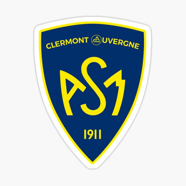😍 Sticker maillot de Clermont Foot – stickers foot