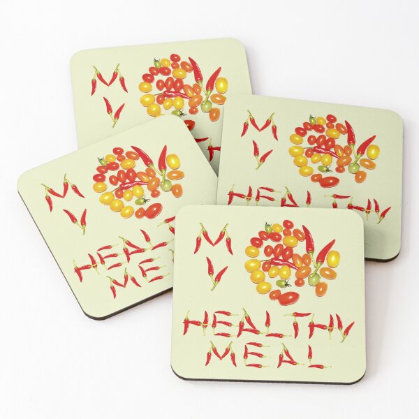 Item preview, My healthy meal colorful veggies and funny text designed and sold by mariya-ivanova.