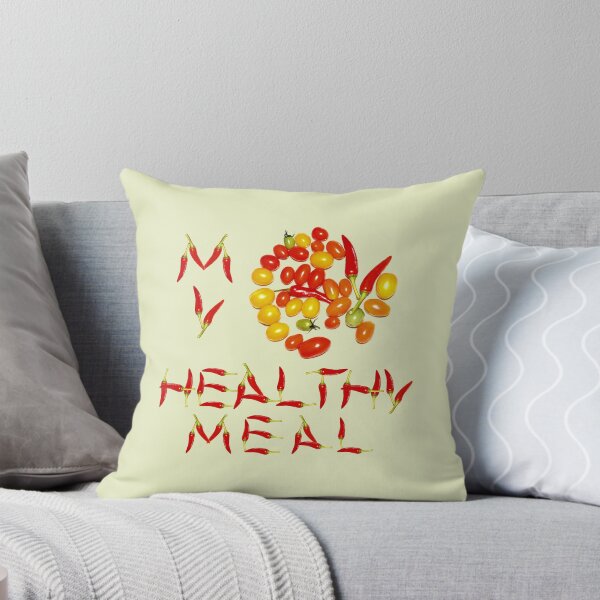 Item preview, My healthy meal colorful veggies and funny text designed and sold by mariya-ivanova.
