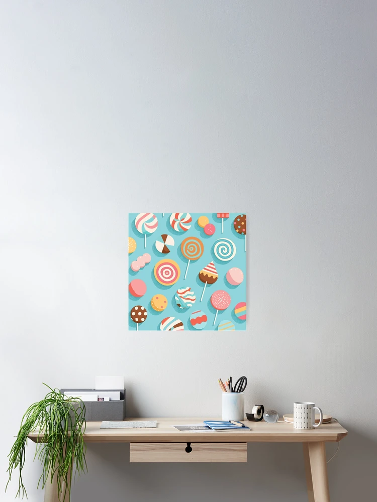 Thumbnail 2 of 3, Poster, Choco Pattern designed and sold by Amir Faysal.
