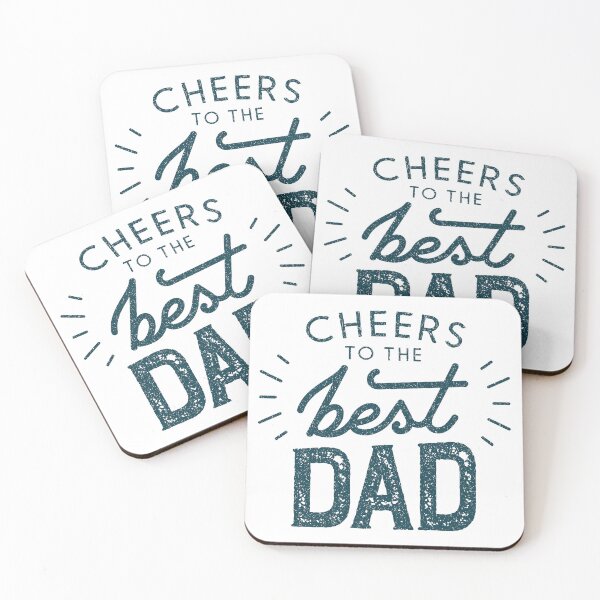 Item preview, Happy Fathers Day - Cheers to the best dad designed and sold by Restless Mortal.
