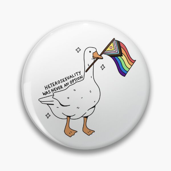 Artikelvorschau, „Heterosexualität war nie eine Option“, Stolzgans entworfen und verkauft von bloemsgallery.