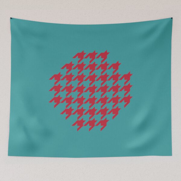 Item preview, Houndstooth Red Pattern Str designed and sold by MarcusTreutel1.
