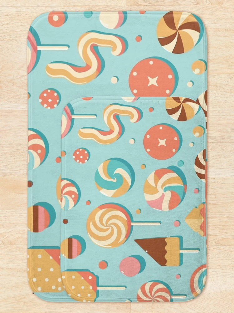 Thumbnail 5 of 6, Bath Mat, Choco Pattern designed and sold by Amir Faysal.