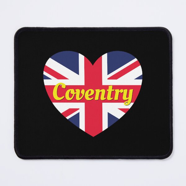 Item preview, Coventry England UK British Union Flag Heart - Coventry designed and sold by aiyana-cornell.