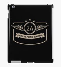 2nd Amendment Shirt - Black t Shirt - Gun Shirt Women Men iPad Case/Skin