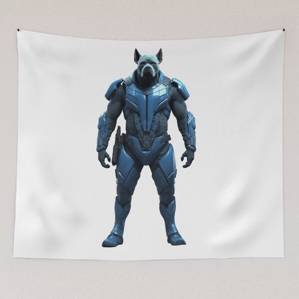 Item preview, Humanoid Mech Warrior Based on Bulldog designed and sold by aigcx.