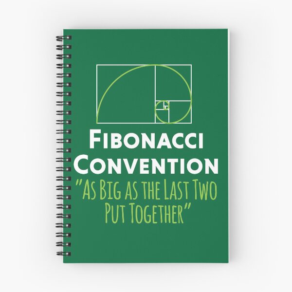 Item preview, Fibonacci Convention Funny Math Number Theory Mathematics designed and sold by StowShirts.