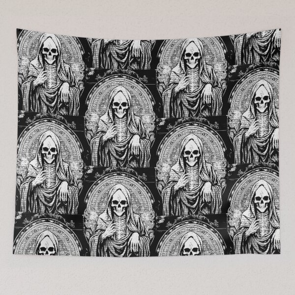 Item preview, santa muerte obscuro black white no.2 designed and sold by offline24.