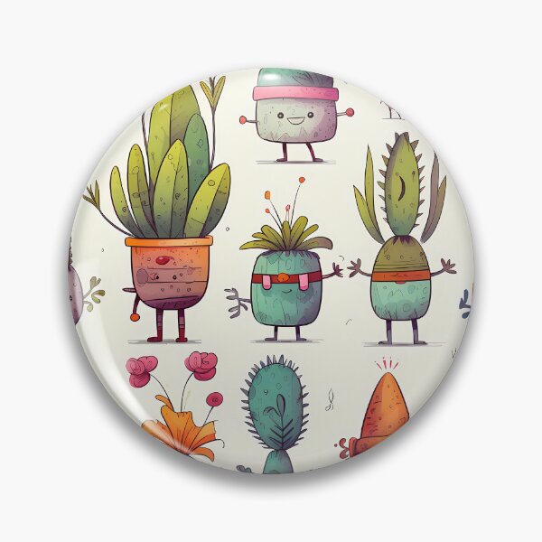 Item preview, Happy Plants  designed and sold by KateAndersonLTD.