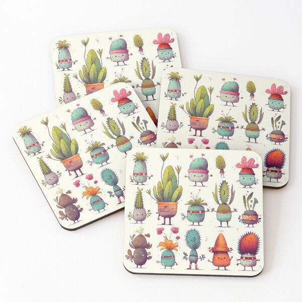 Item preview, Happy Plants  designed and sold by KateAndersonLTD.