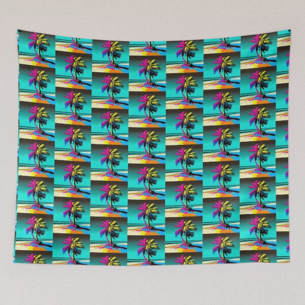 Item preview, Beach Life - Palm Tree On Beach - Pop Art style designed and sold by Beso75.