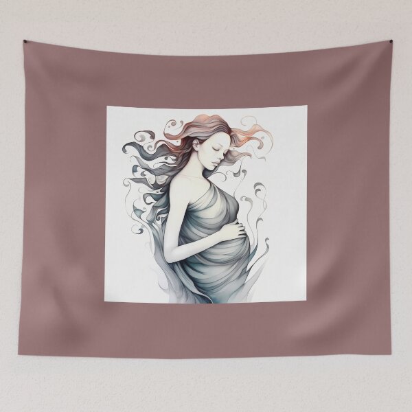 Item preview, Blossoming Maternity: Watercolor Collection designed and sold by DreamBlazeStu.