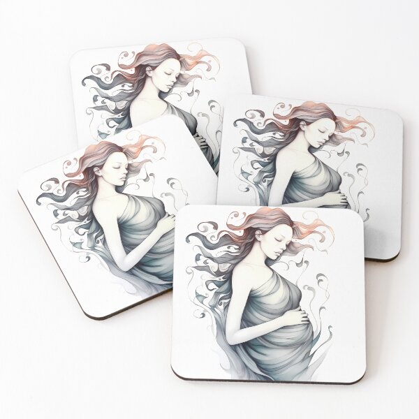 Item preview, Blossoming Maternity: Watercolor Collection designed and sold by DreamBlazeStu.