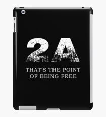 2nd Amendment Shirt - Black t Shirt - Gun Shirt Women Men iPad Case/Skin