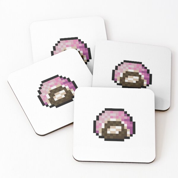 Aperçu de l'œuvre Pixel Hôtesse Snobal - pixel food art créée et vendue par LittleFoodShop.