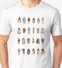 Doctor Who - 1975 Weetabix Promotion Characters Unisex T-Shirt