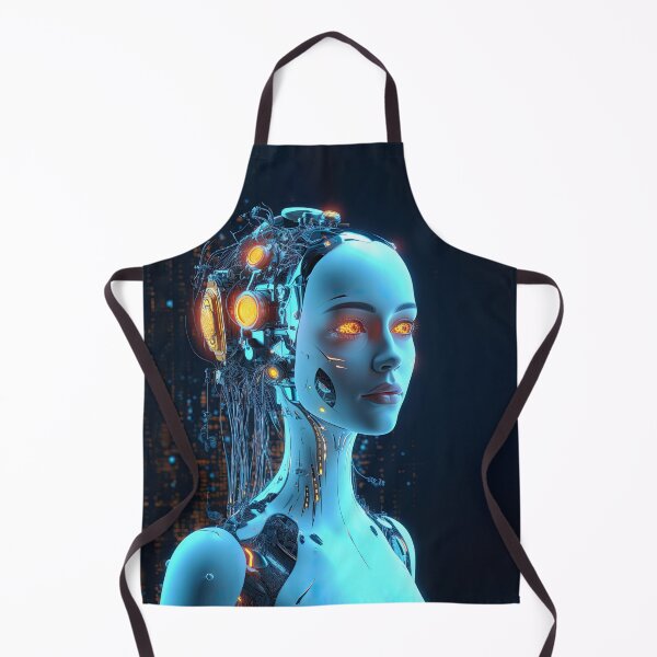 Item preview, Cyber Girl - Futuristic Artwork designed and sold by Visual-Elixir.