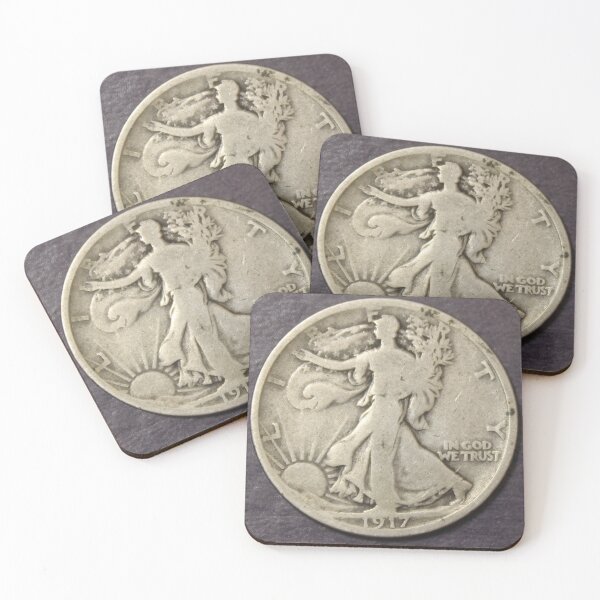 Item preview, 1917 Walking Liberty Half Dollar designed and sold by coinsxcrochet.