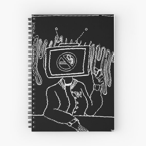 Item preview, NO SMOKING (G3) - *Notebook* designed and sold by QwertyNerdy.
