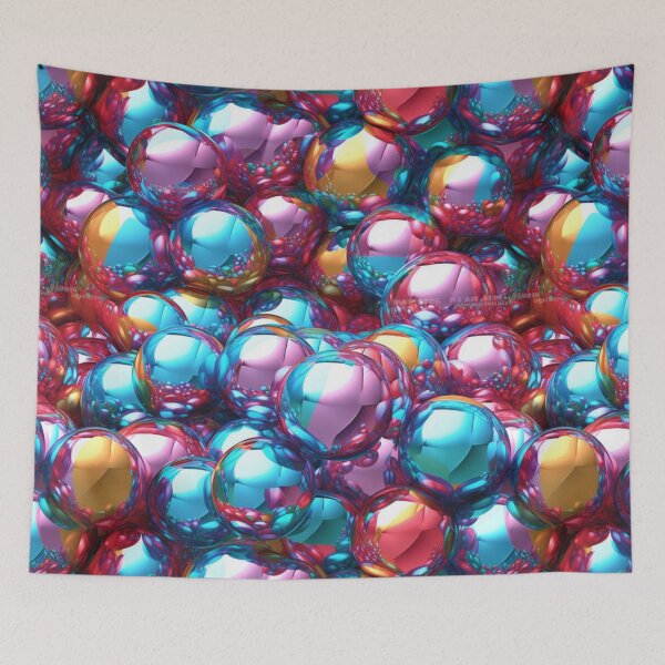 Item preview,  "The Fascinating Kingdom of Crystal Bubbles: Explore Their 3D Beauty and Let Yourself Be Captivated." designed and sold by SBD-Shop.