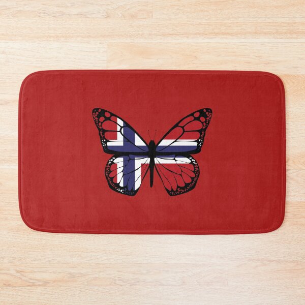 Item preview, Butterfly | Norwegian flag designed and sold by DerSenat.