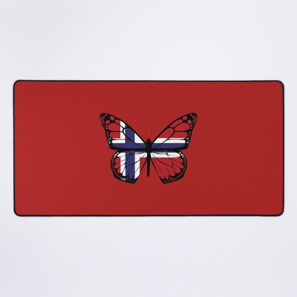 Item preview, Butterfly | Norwegian flag designed and sold by DerSenat.