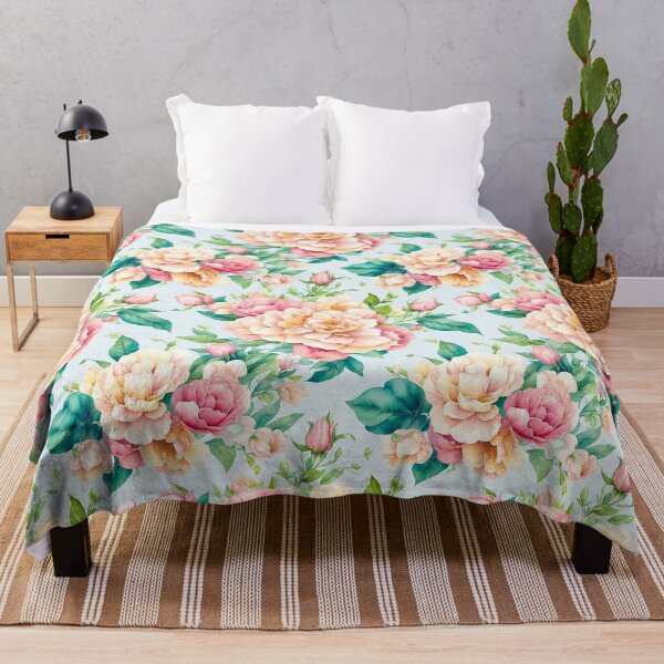 Artikelvorschau, Aquarell-Grandiflora-Blumen entworfen und verkauft von ohmdesignart.