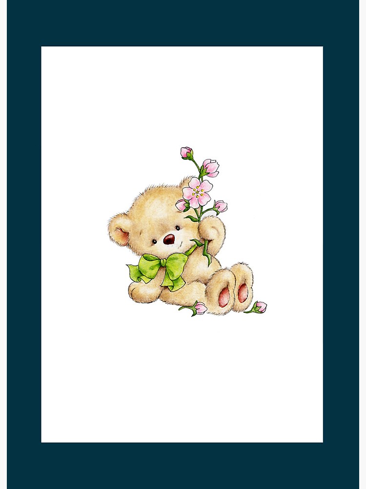 Teddy bear  Art Print for Sale by HypeCz