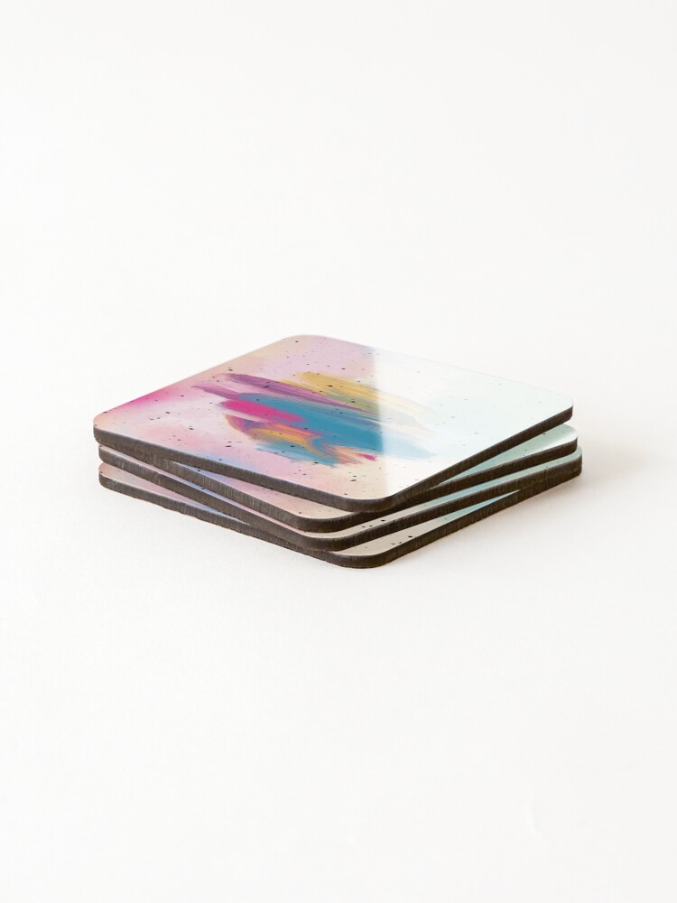 Thumbnail 4 of 5, Coasters (Set of 4), Colorful world designed and sold by RafikStudio.