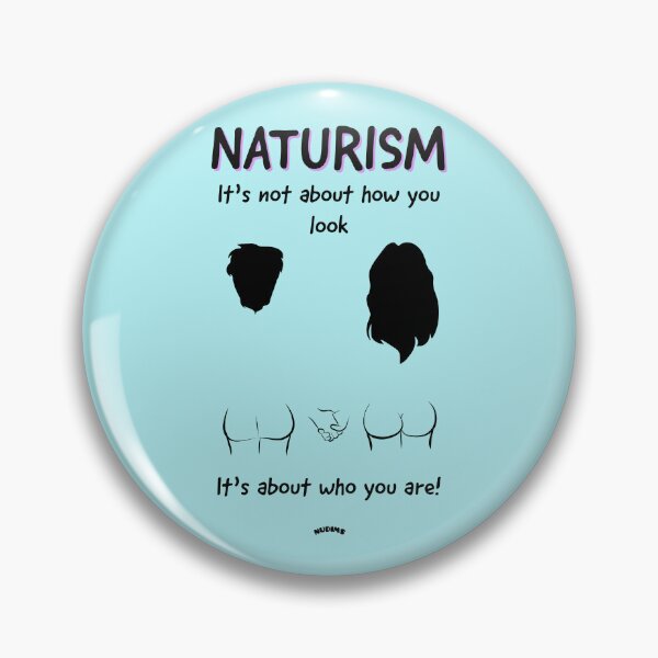 Item preview, Naturism It's not about how you look - bums designed and sold by NUDIMS.