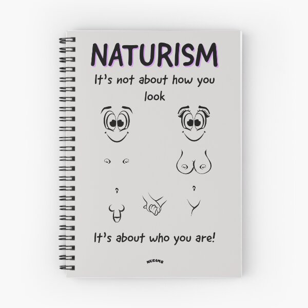 Item preview, Naturism It's not about how you look - couple front designed and sold by NUDIMS.